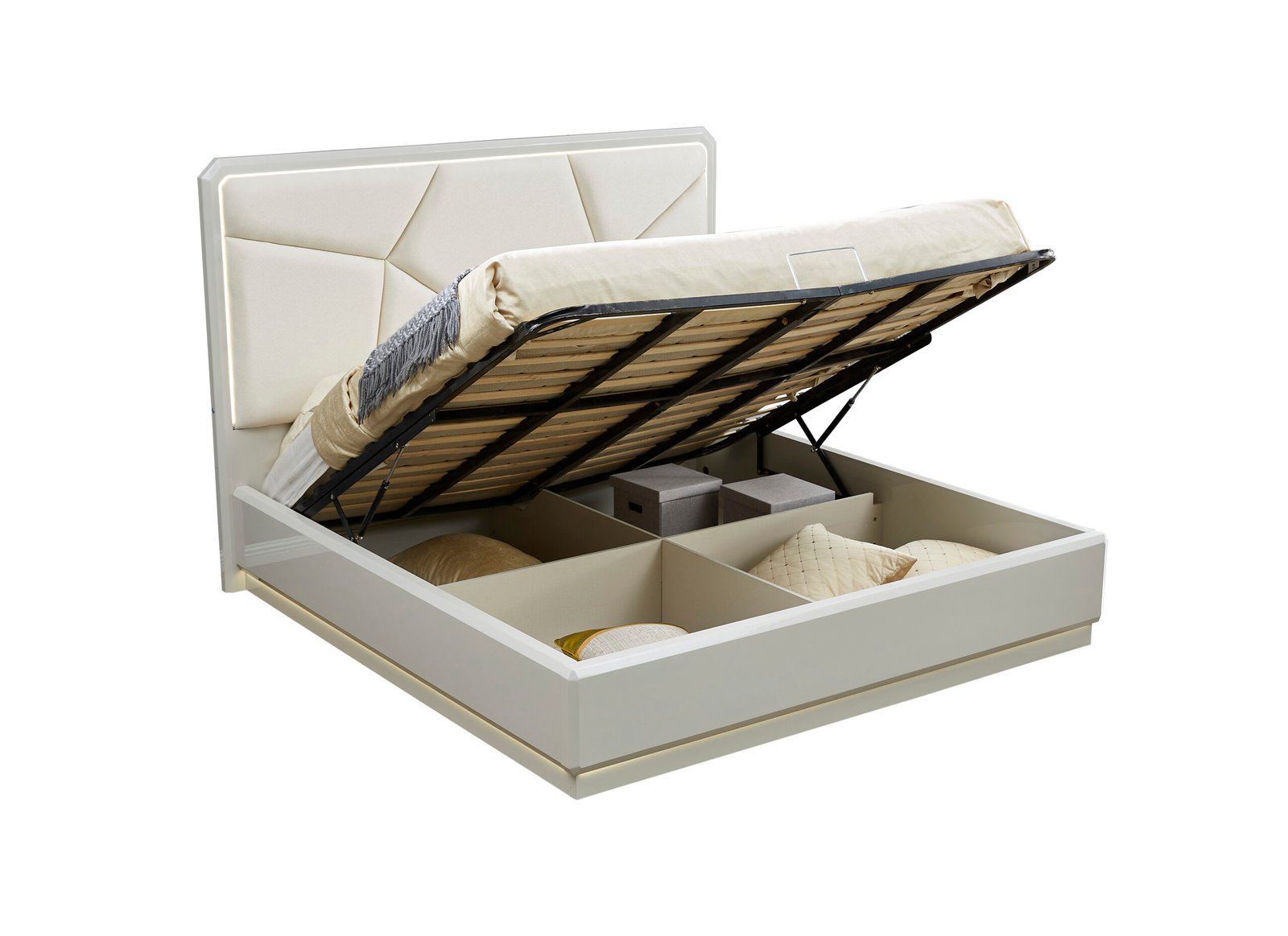 2403- BEDROOM SET (BEIGE) - Image 5