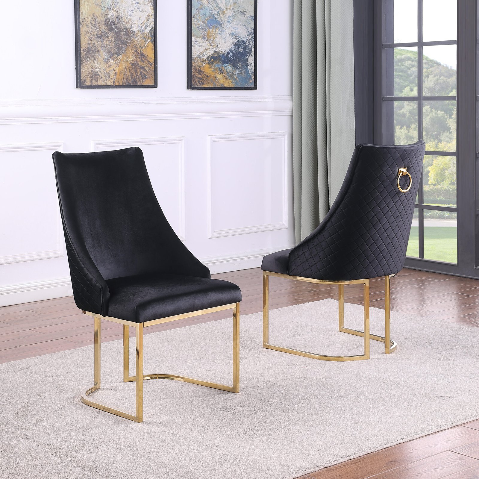6800 - Dining Chair (Black)