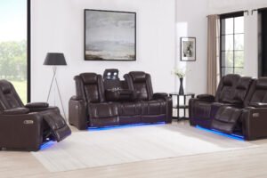 10065 - DUEL POWER RECLINER SET