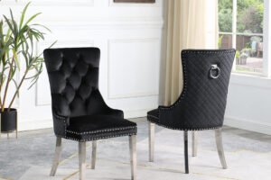 6248 : Dining Chair : Grey- silver