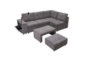 36. 2480 -SECTIONAL SET - GREY