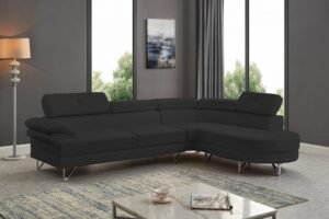 23. 7200 - SECTIONAL - BLACK
