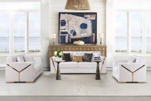 YF07 - STATIONARY SOFA SET - BEIGE