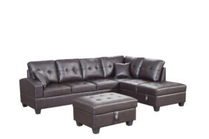 20. 5312 - SECTIONAL SOFA - BROWN