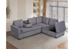 31. 9289 - CORDUROY SECTIONAL