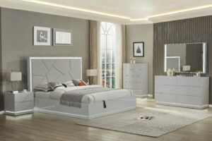 9721 - BEDROOM SET - GREY