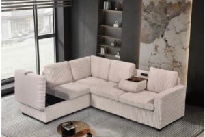 9289 - SECTIONAL - BEIGE