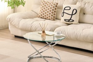 4129 - COFFEE TABLE - SILVER