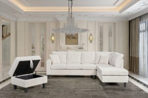 9937 - SECTIONAL SET - BEIGE