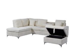 3620 - SECTIONAL SET - BEIGE