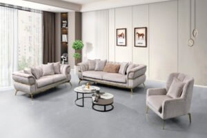 2781 - SOFA SET - BEIGE