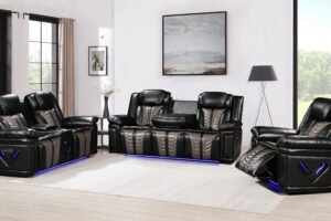 10370 - POWER RECLINER SET - BLACK
