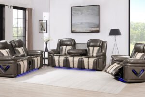 10370 - POWER RECLINER SET - GREY