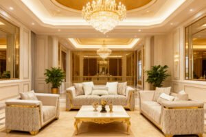 436 - SOFA SET - BEIGE