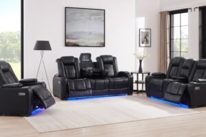 10065 - POWER RECLINER SET - BLACK