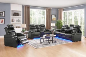 10099 - POWER RECLINER SET - black