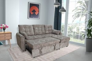 2490 - SOFA BED - GREY
