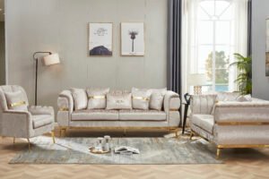 2517 - SOFA SET - BEIGE
